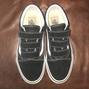 VANS OLD SCHOOL SUEDE VELCRO STRAP